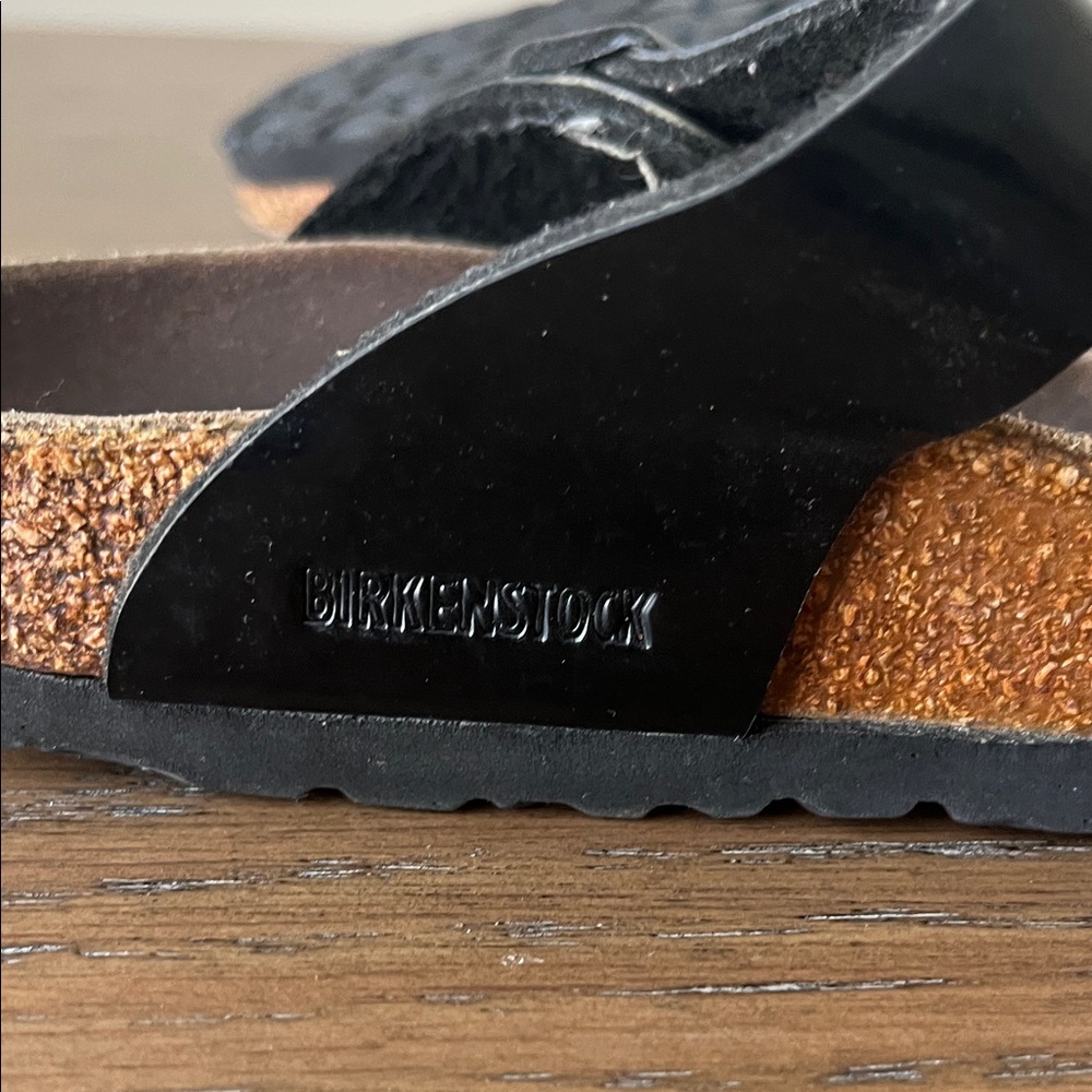 Birkenstock Black Gizeh Thong Sandals Size 36‎ - Picture 8 of 8